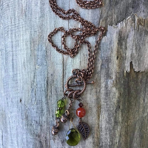 🍂HAND-CRAFTED NECKLACE - Picture 1 of 5